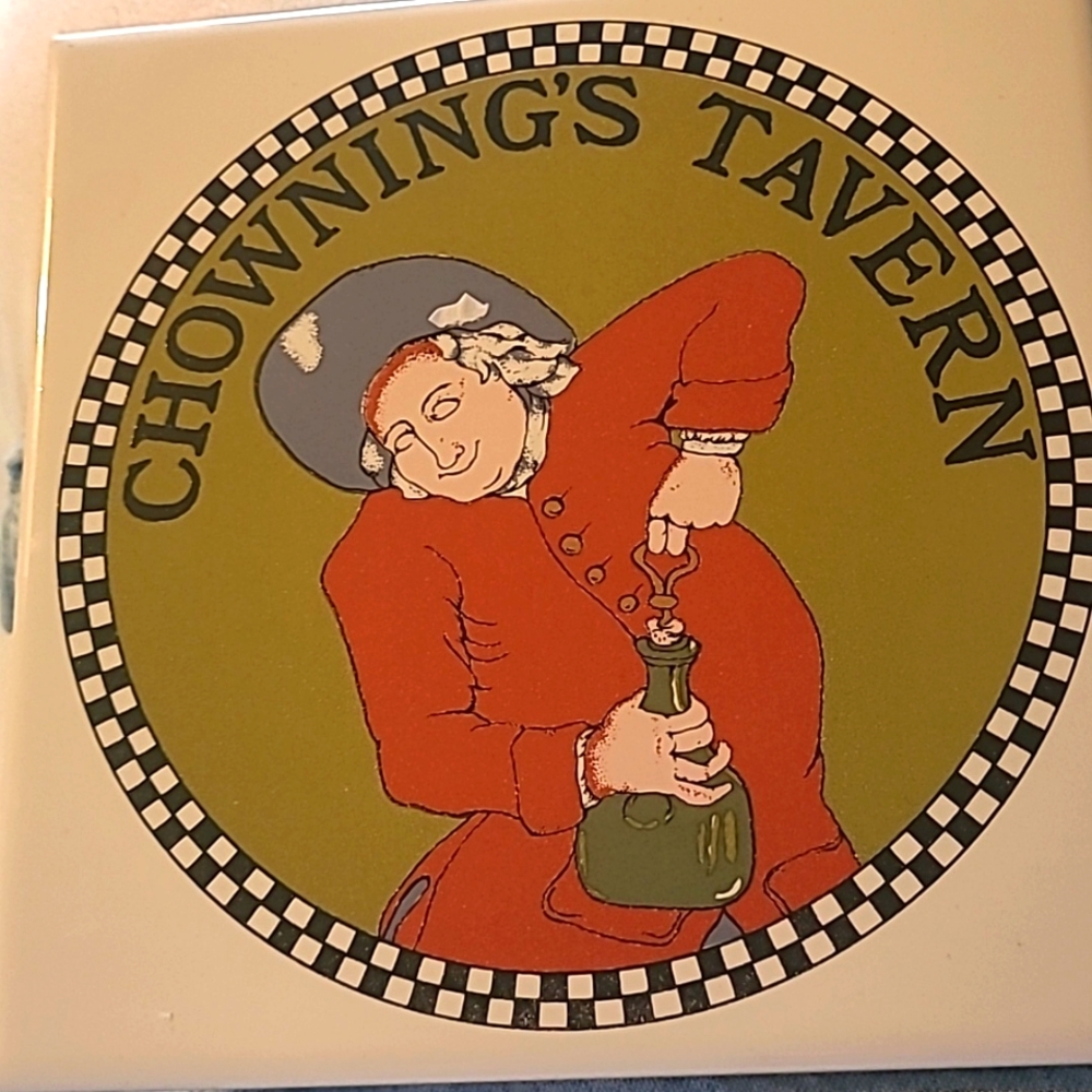 Chowning's Tavern tile 6×6 inches